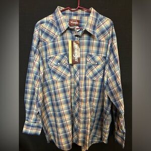 Wrangler Long Sleeve Pearl Snap